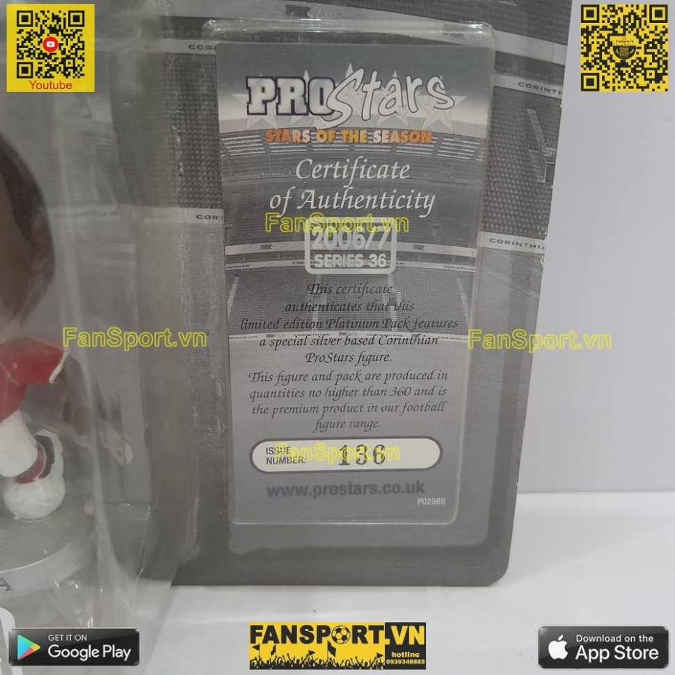 Tượng Saha Manchester United 2006 2007 corinthian platinum PP1568 136