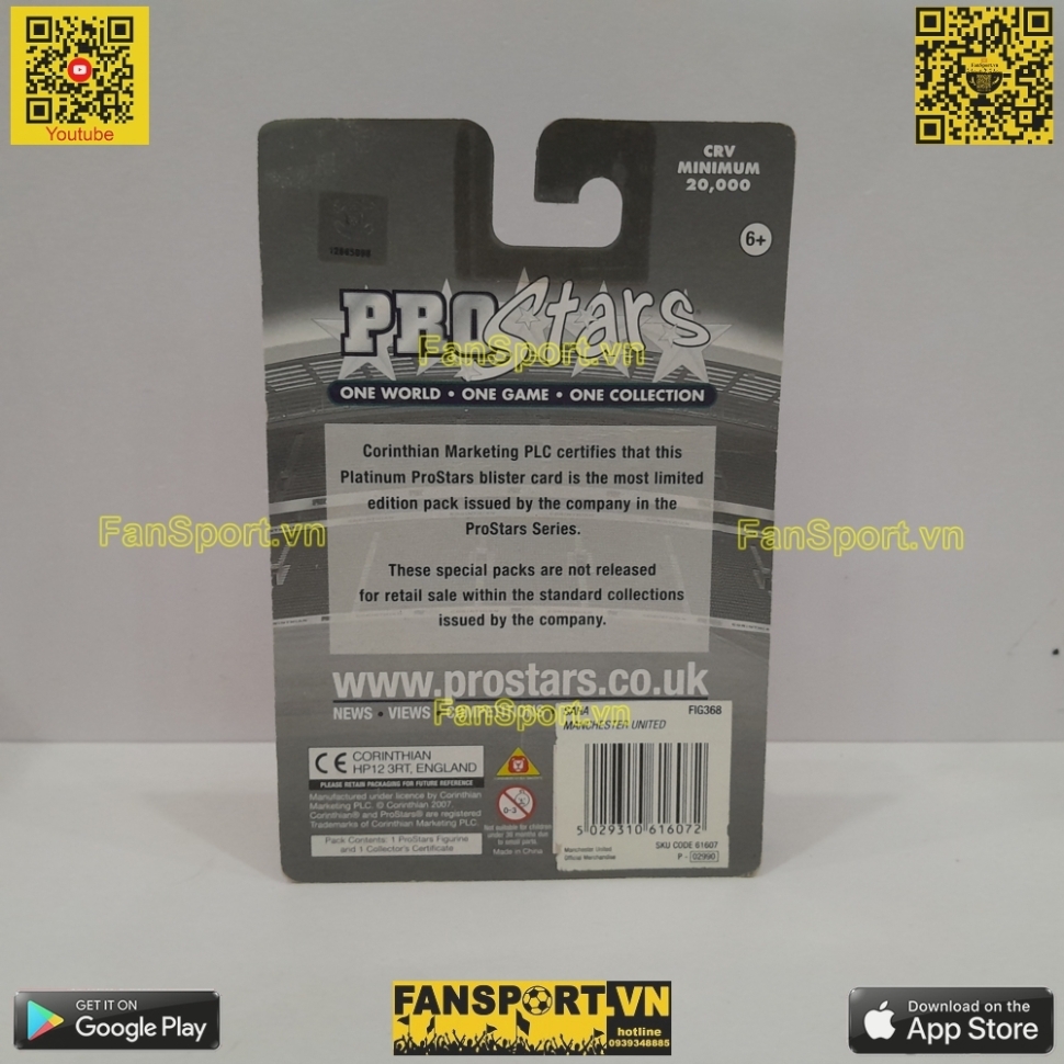 Tượng Saha Manchester United 2006 2007 corinthian platinum PP1568 136
