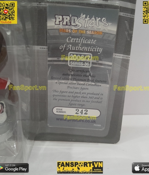 Tượng Saha Manchester United 2006 2007 corinthian platinum PP1568 242