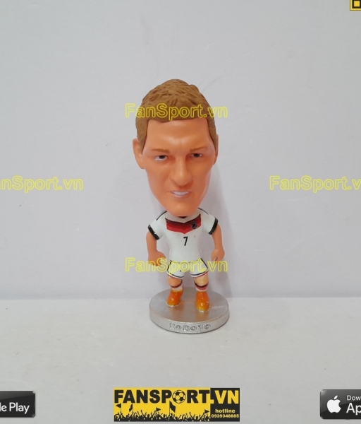 Tượng Bastian Schweinsteiger 7 Germany 2014 2015 home white kodoto đức