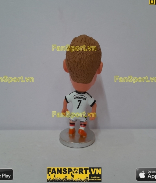 Tượng Bastian Schweinsteiger 7 Germany 2014 2015 home white kodoto đức