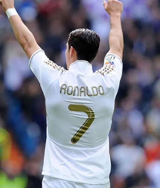 Nameset Ronaldo 7 Real Madrid 2011 2012 home shirt jersey yellow