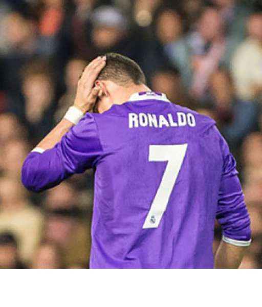 Nameset Ronaldo 7 Real Madrid 2016 2017 away shirt jersey official