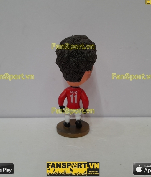 Tượng Giggs 11 Manchester United 1997 1998 1999 2000 UCL home soccerwe