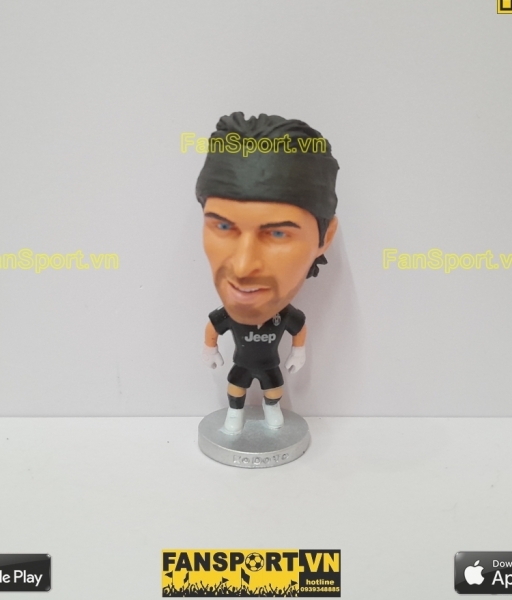 Tượng Gianluigi Buffon 1 Juventus 2013-2014 home black kodoto
