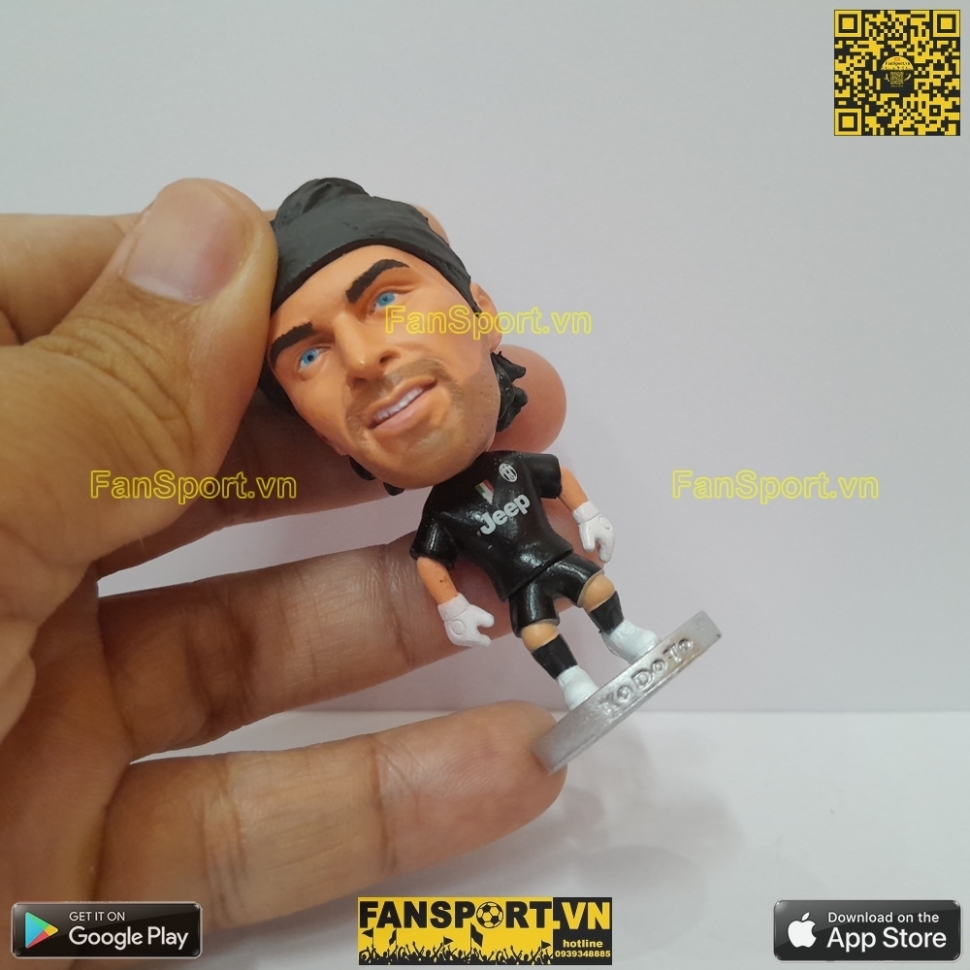 Tượng Gianluigi Buffon 1 Juventus 2013-2014 home black kodoto