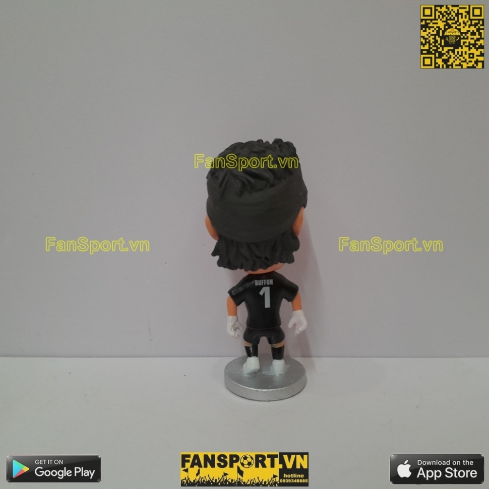 Tượng Gianluigi Buffon 1 Juventus 2013-2014 home black kodoto