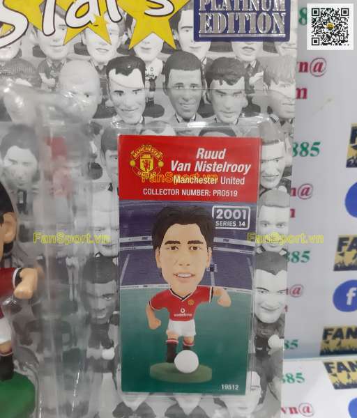 Nistelrooy Manchester United 2000-2002 home corinthian PRO519 platinum
