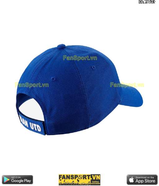 Nón mũ Manchester United Nike blue cap hat Nike 619317-417 original