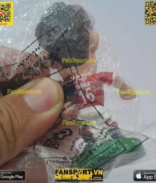 Tượng Carrick 16 Manchester United 2006-2007 home corinthian PRO1655