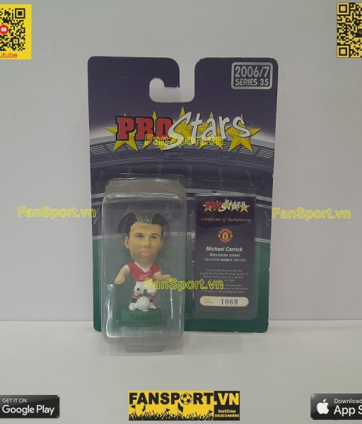 Tượng Carrick Manchester United 2006 2007 home corinthian PRO1523 1069