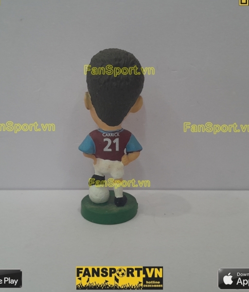 Tượng Michael Carrick 21 West Ham 1998-1999 home corinthian PRO525