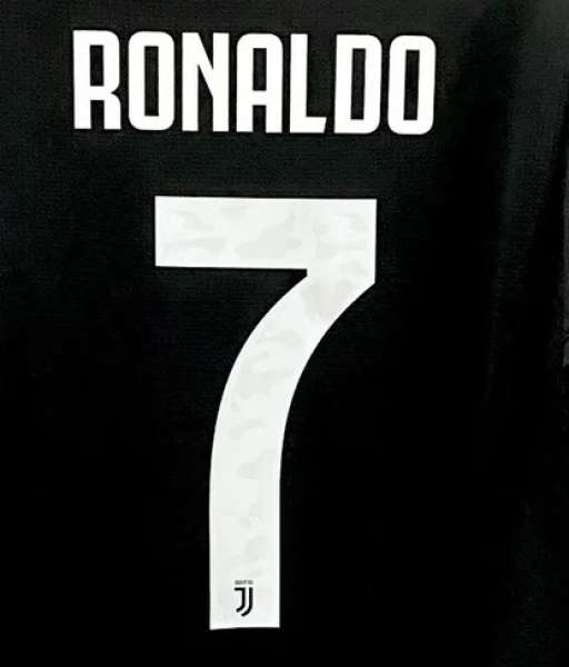 Nameset Ronaldo 7 Juventus 2019 2020 white home shirt jersey official