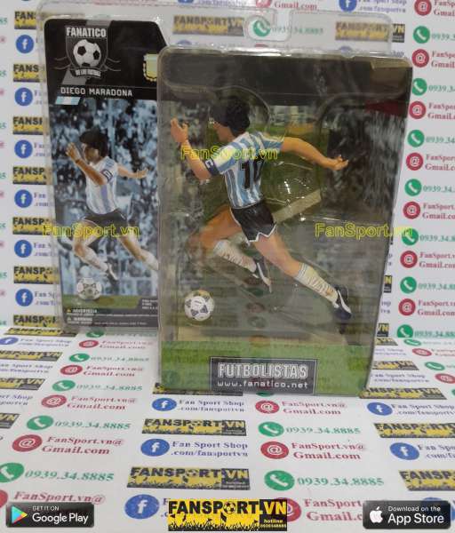 Tượng Diego Maradona 10 Argentina World Cup 1986 Fanatico Fulbolistas