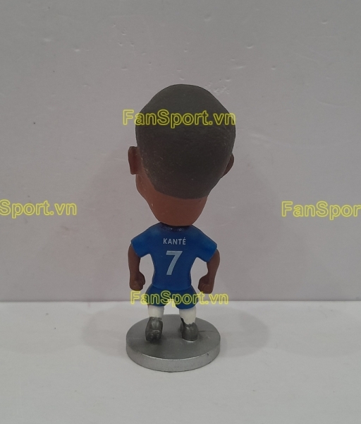 Mô hình tượng N'Golo Kante 7 Chelsea 2017 2018 home blue soccerwe