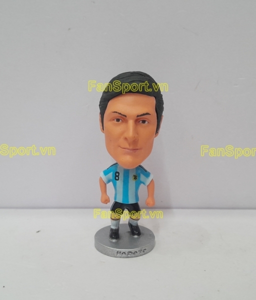 Tượng Zanetti 8 Argentina 2007 2008 2009 home blue white kodoto