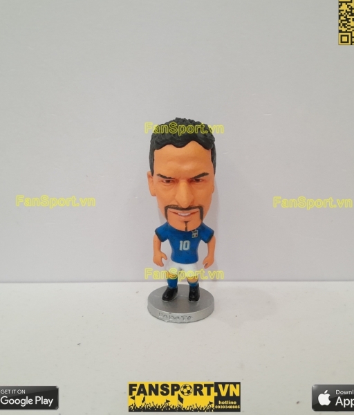 Tượng Roberto Baggio 10 Italy Iltaia 1993 1994 home blue kodoto
