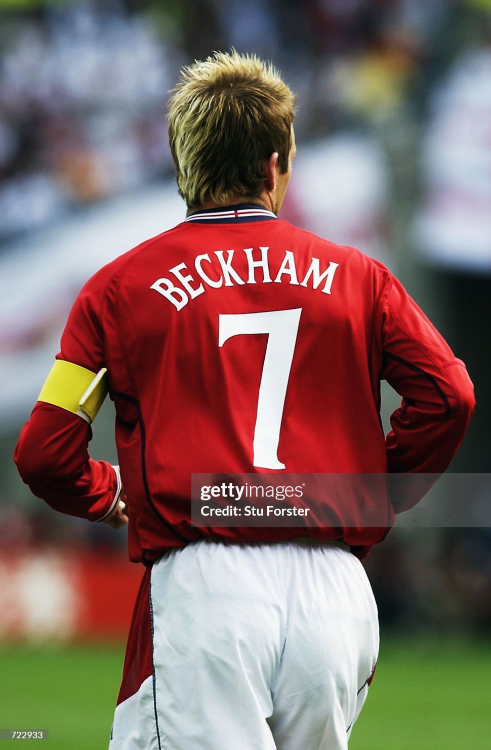 Áo Beckham 7 England 2002-2003-2004 away shirt jersey 734031JAL Umbro