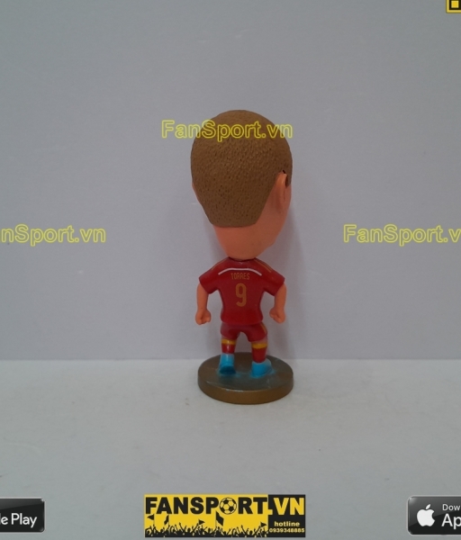 Tượng Fernando Torres 9 Spain 2014 2015 home red kodoto Tây Ban Nha