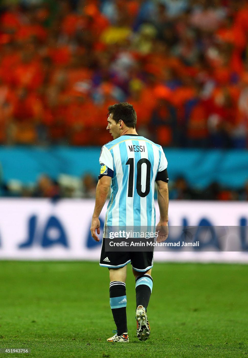 Áo Messi 10 Argentina 2013-2014-2015 home shirt jersey basic G74181