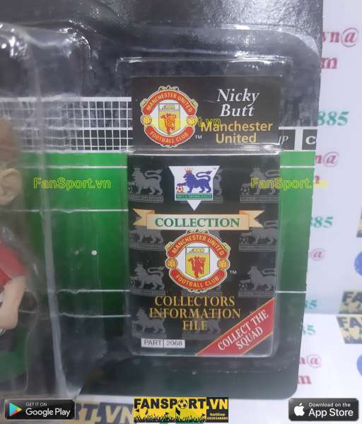 Tượng Nicky Butt Manchester United 1994-1996 home red corinthian PL281
