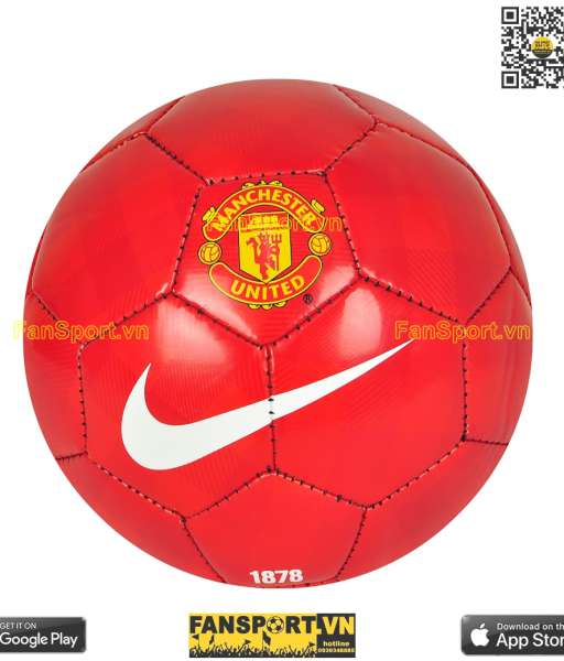 Trái bóng ball Manchester United 2012 2013 red Nike SC2089-642 mini