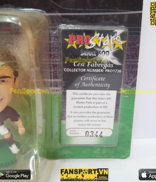 Tượng Fabregas Arsenal 2005-2006 corinthian Select 500 PRO1736 prostar