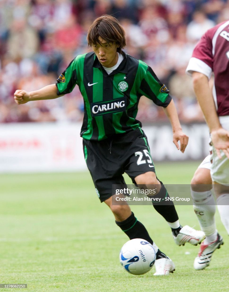 Tượng Nakamura 25 Celtic 2006 2007 away corinthian Select 500 PRO1721