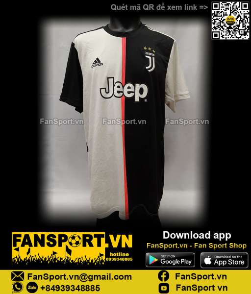 Áo đấu Juventus 2019-2020 home shirt jersey DW5455
