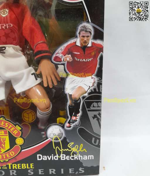 Tượng Beckham 7 Manchester United Hero Treble 1998-1999 Hero box set