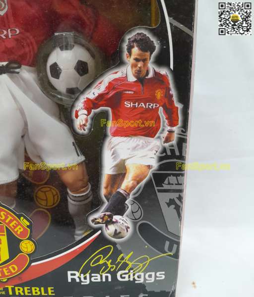 Tượng Giggs 11 Manchester United Hero Treble 1998-1999 box set figures