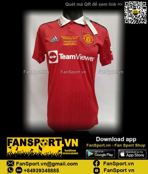 Áo đấu Manchester United FA Cup Final 2023 2022 shirt jersey H13881