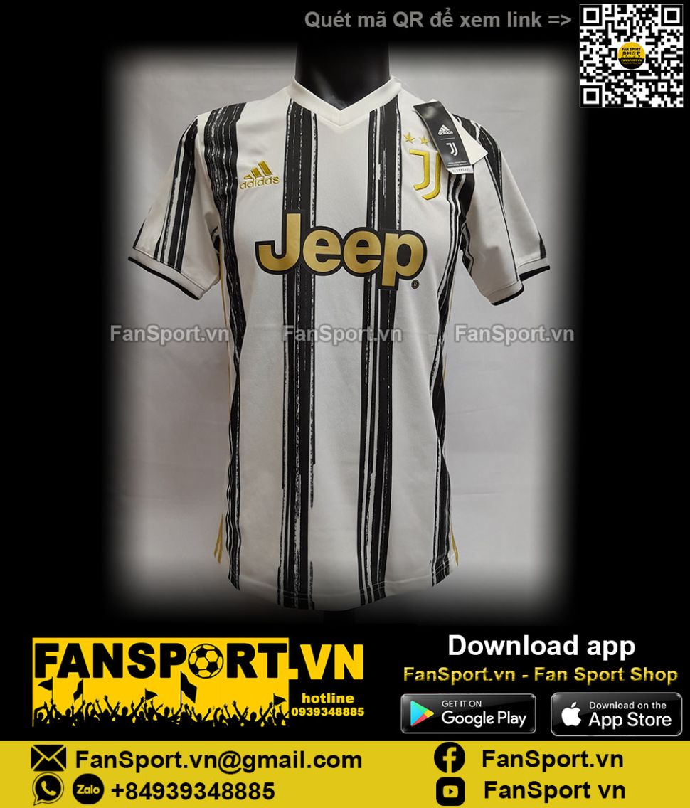 Áo đấu Ronaldo 7 Juventus 2020-2021 home shirt jersey EI9894 BNWT CR7