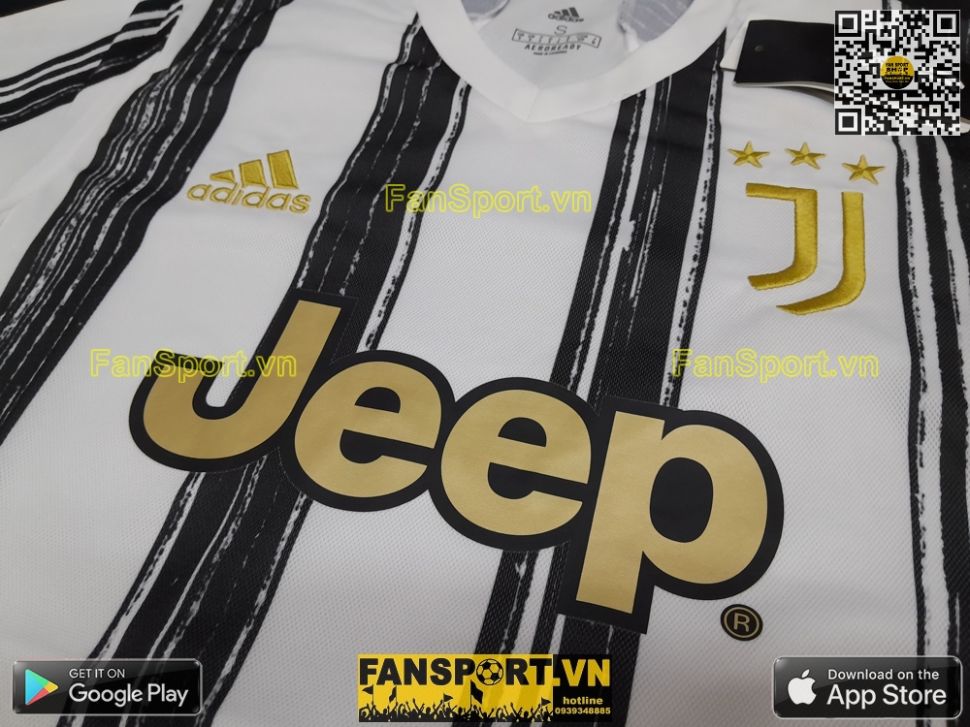 Áo đấu Ronaldo 7 Juventus 2020-2021 home shirt jersey EI9894 BNWT CR7