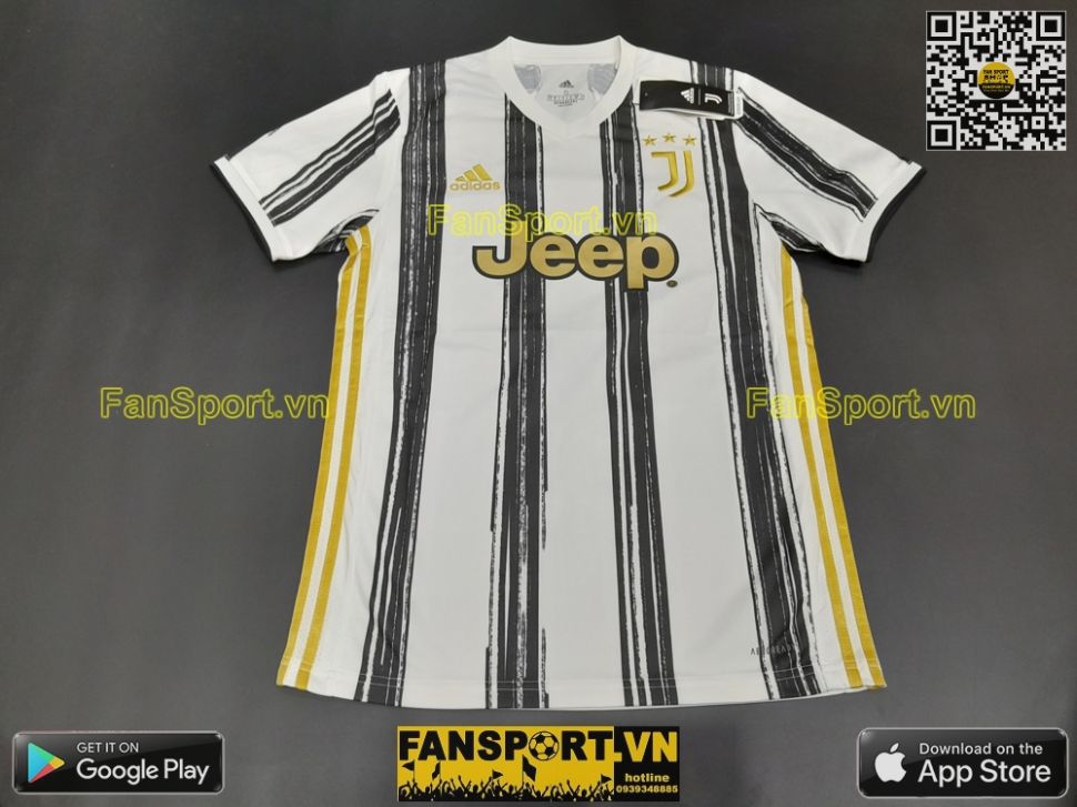 Áo đấu Ronaldo 7 Juventus 2020-2021 home shirt jersey EI9894 BNWT CR7