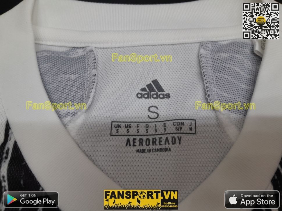 Áo đấu Ronaldo 7 Juventus 2020-2021 home shirt jersey EI9894 BNWT CR7