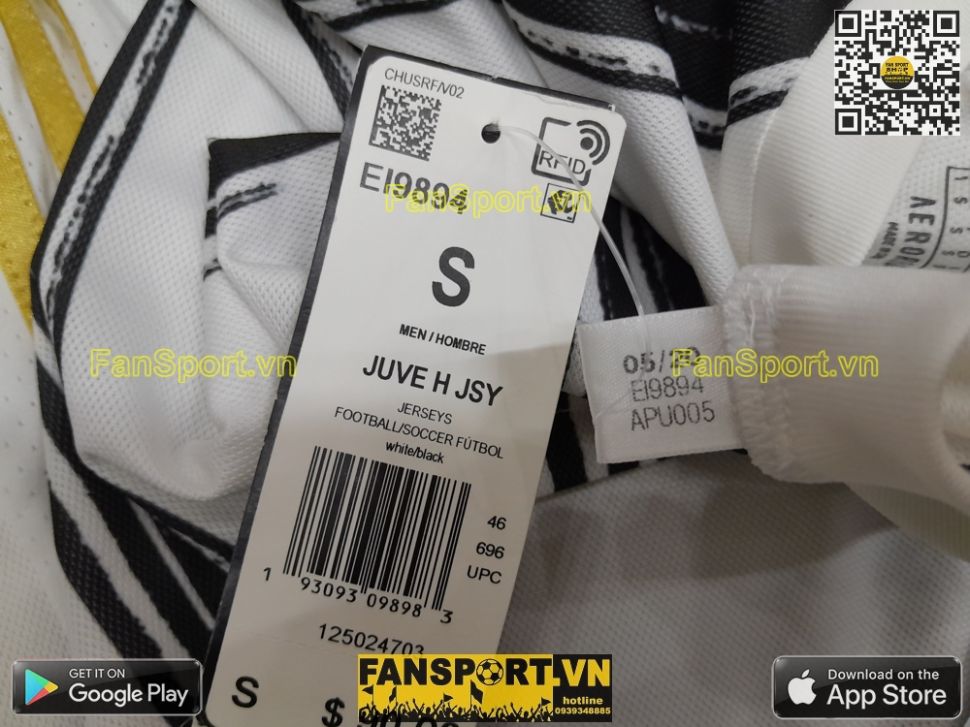 Áo đấu Ronaldo 7 Juventus 2020-2021 home shirt jersey EI9894 BNWT CR7