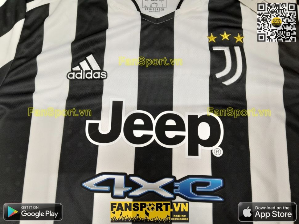 Box áo Ronaldo Juventus 2021 2022 home 10 year at home Allianz GS1442