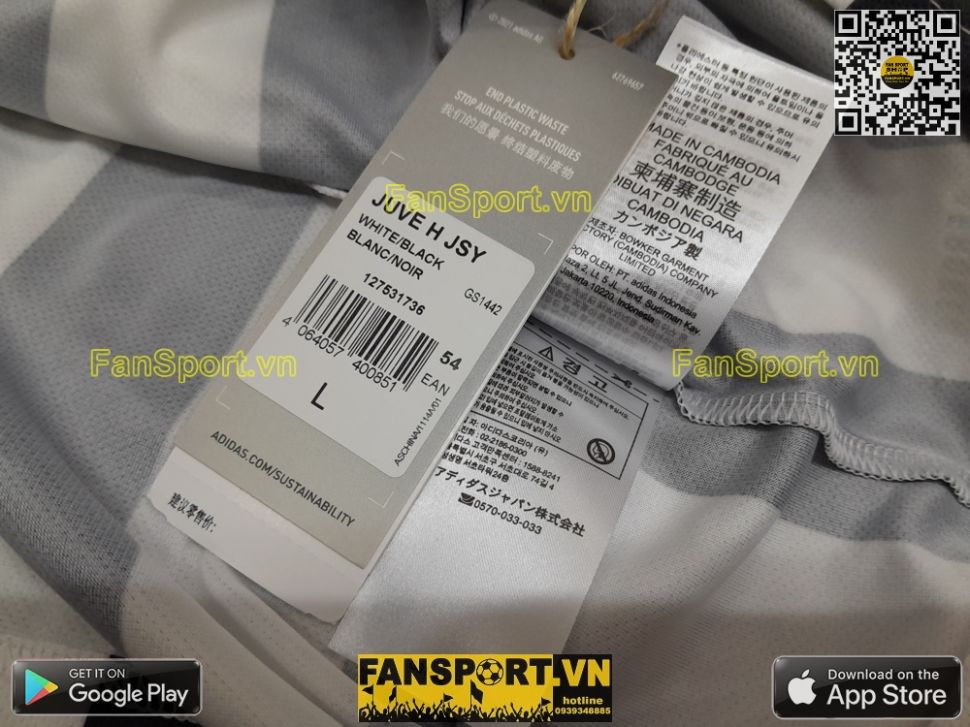 Box áo Ronaldo Juventus 2021 2022 home 10 year at home Allianz GS1442
