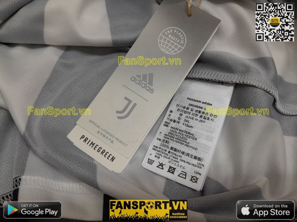 Box áo Ronaldo Juventus 2021 2022 home 10 year at home Allianz GS1442