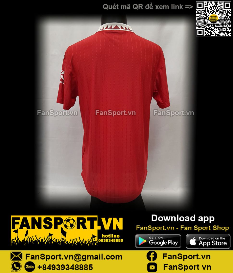 Áo CUP Manchester United 2022 2023 home shirt jersey H64047 player