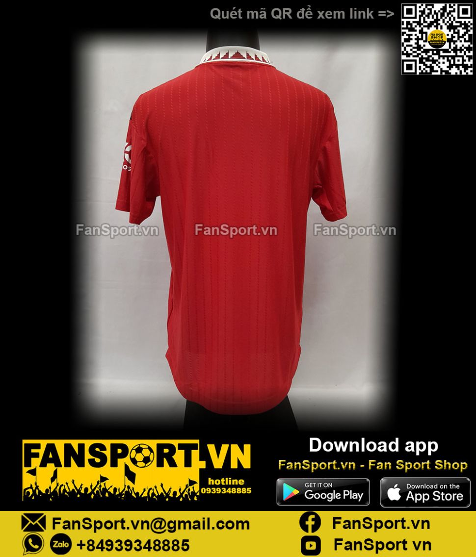 Áo EPL Manchester United 2022 2023 home shirt jersey H64047 player
