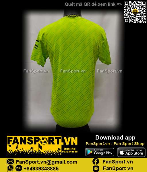 Áo Manchester United 2022 2023 third shirt jersey H64064 player issue