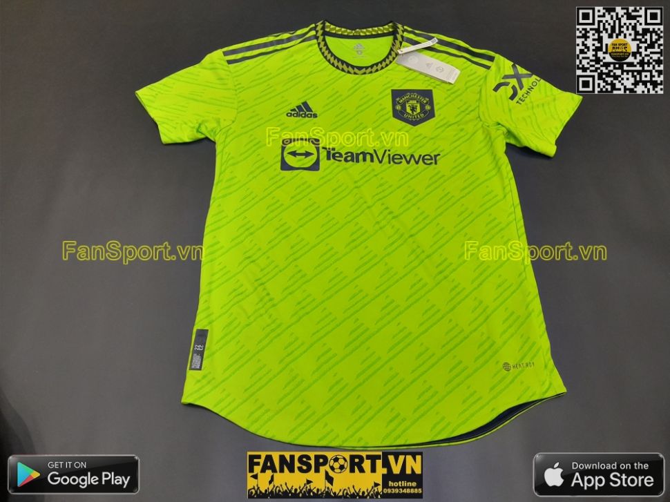 Áo Manchester United 2022 2023 third shirt jersey H64064 player issue