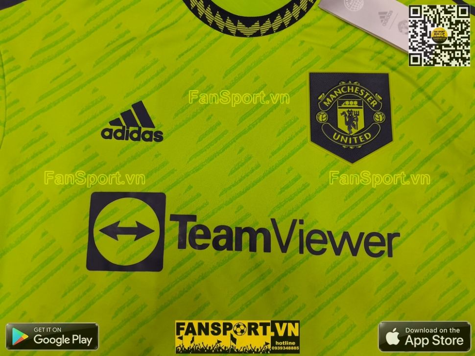 Áo Manchester United 2022 2023 third shirt jersey H64064 player issue
