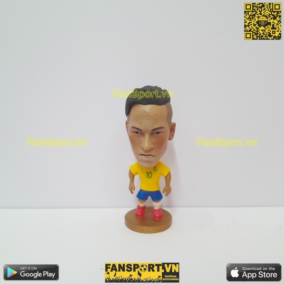 Tượng Neymar 10 Brazil 2018 2019 home yellow soccerwe