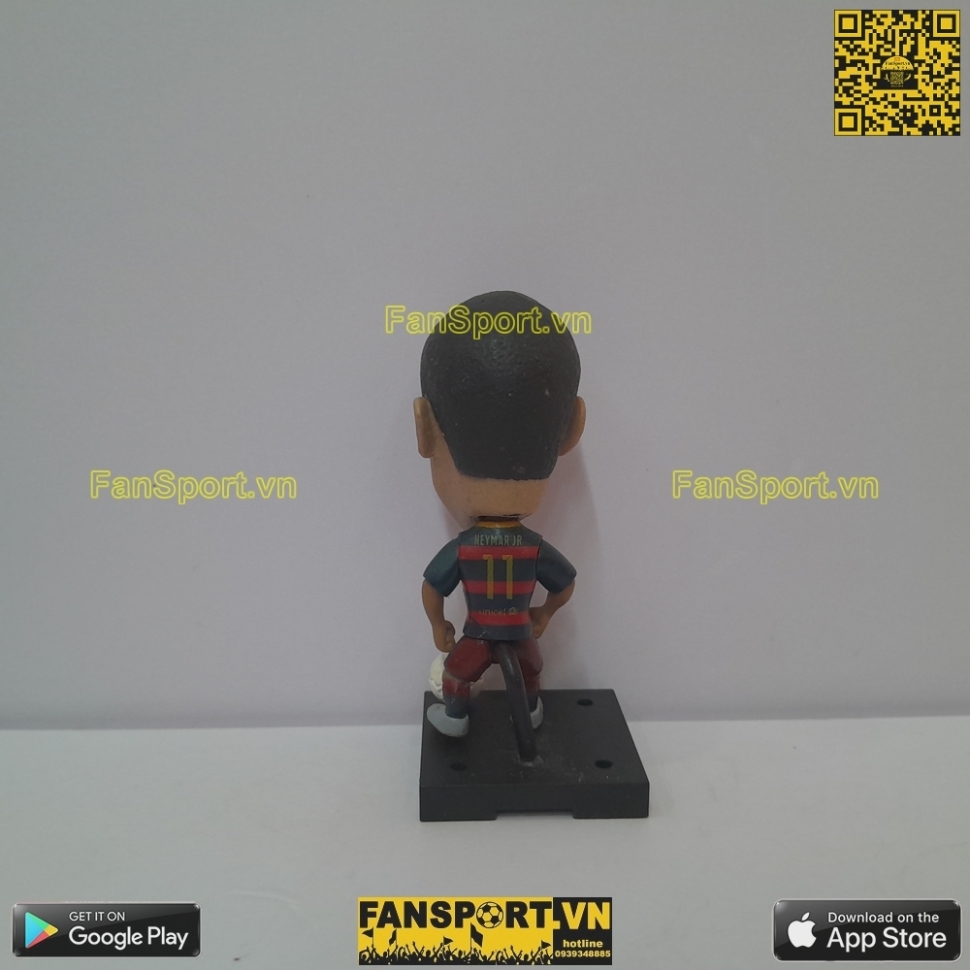 Tượng Neymar JR 11 Barcelona 2015-2016 home red blue soccerwe plus
