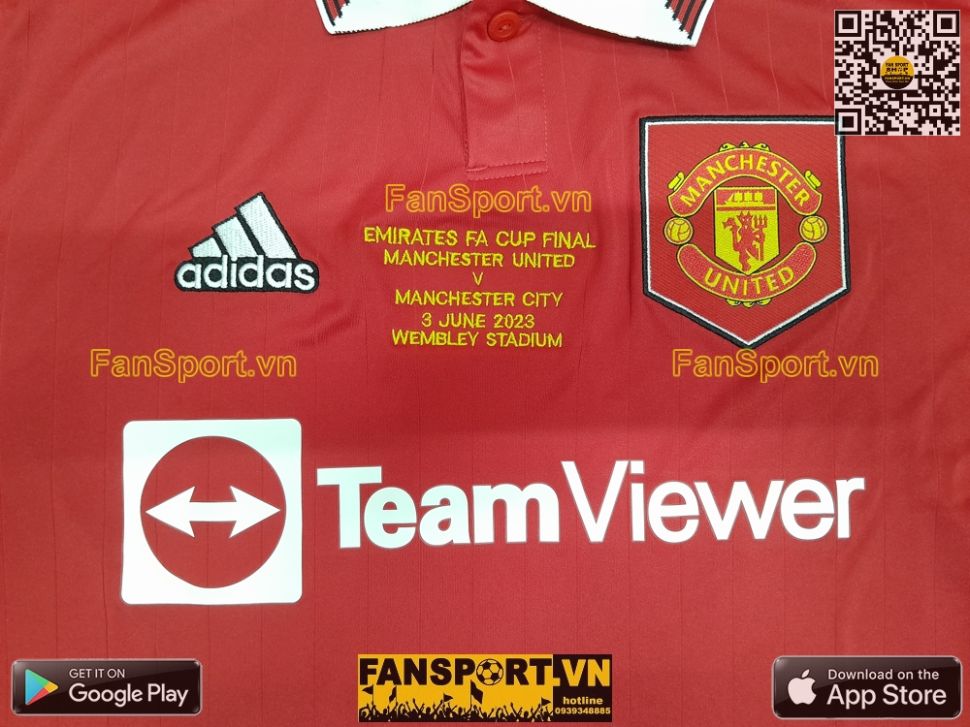 Áo đấu Manchester United FA Cup Final 2023 2022 shirt jersey H13881