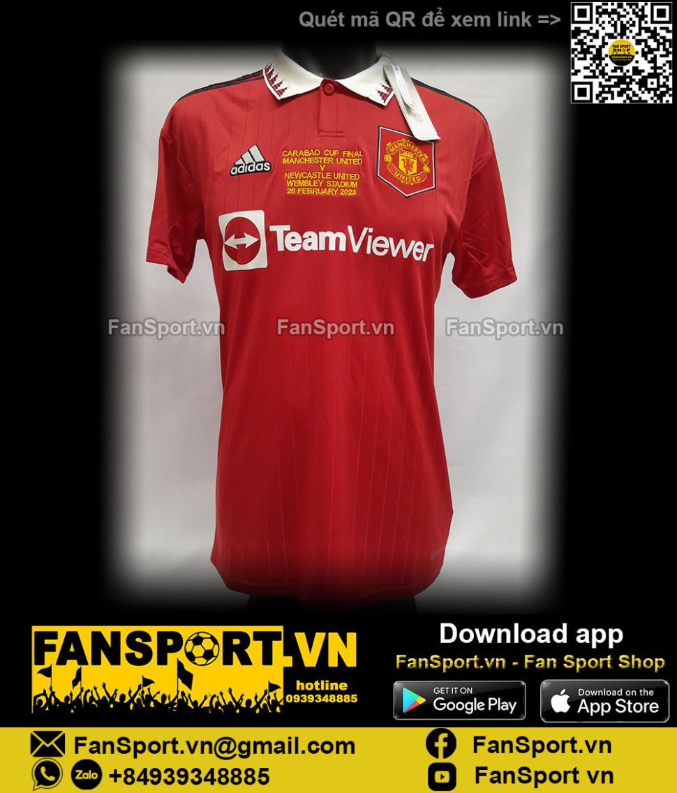 Áo Manchester United Carabao Cup Final 2023 2022 shirt jersey H13881
