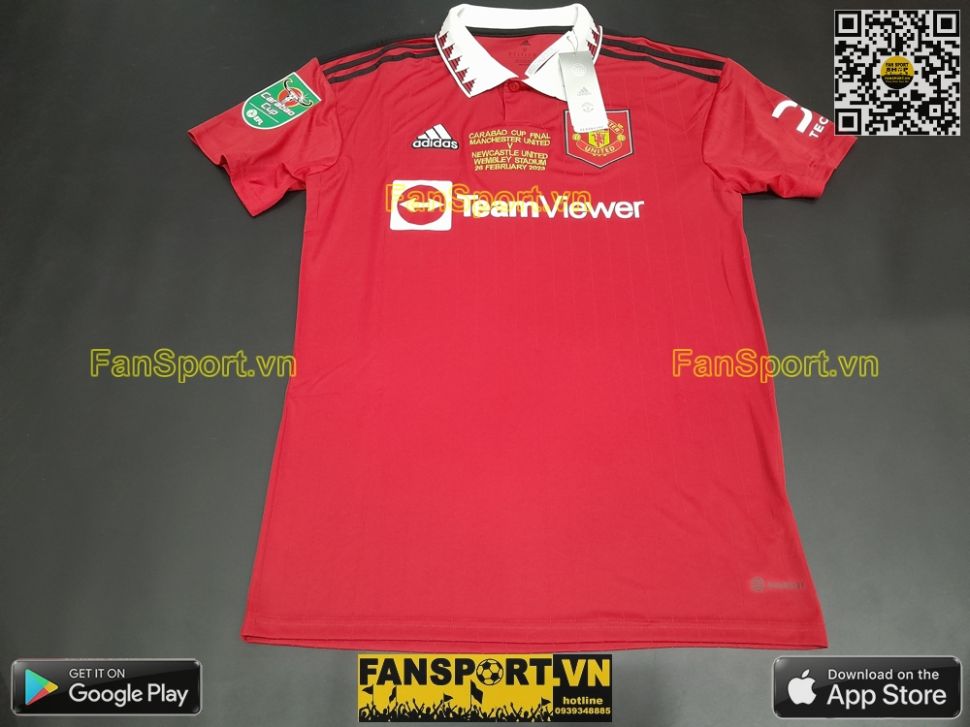 Áo Manchester United Carabao Cup Final 2023 2022 shirt jersey H13881